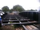 Railway Bridge under construction between Guilden Sutton and Mickle Trafford