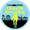 The Times 'Cities fit for cycling' logo.